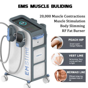 Body Slimming Sculpting For Beauty Equipment EMS Neo RF Machine 4 Handles Muscle Stimulation Machine