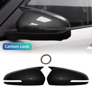 For Hyundai IX25 2020 2021 2023 Accessories Rear Side View Rearview Mirror Cover Trim Plastic