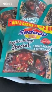 Kecap Sedaap Spesial 77 gram Promo beli 3 gratis 1