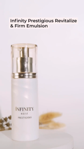 KOSE Infinity Prestigious Revitalize & Firm Emulsion 120ml + FREE Adv Moist Conc Lotion 30ml