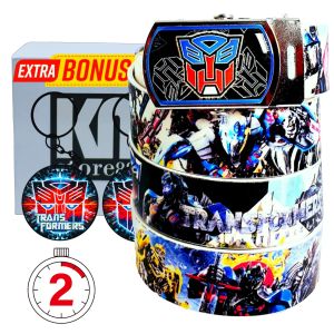 Sabuk/Ikat pinggang anak TK SD Transformers 01 bahan berkualitas.Trendi dan kekinian untuk fashion.