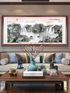 Tranh Thêu Kim Cương Phong Cảnh Phòng Khách Phong Thủy Mới 2025 Họa Tiết Hoa Văn Họa Tiết Hoa Cúc Họa Tiết Hoa Cúc