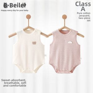 BEILEYI | Sleeveless Summer One-Piece Baby Clothing