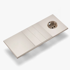 Skin Sensation Rocker Switch Button Light Switch Skin Feel Paint Power Sockets Integrated Panel Wall Socket Embedded Embedded