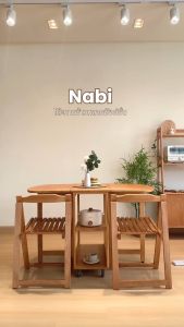 MAAI Design Nabi table โต๊ะพับประหยัดพื้นที่ multi-function