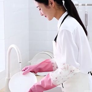 ถุงมือล้างจาน รวางแปลงผิวหนัง ถุงมือทำความสะอาด ร่มการผ่าตัด ยางถูก เนกประสงค์ ให้งานบ้าน 200 มีจำ