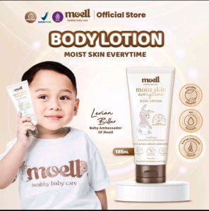 Moell Body Lotion Bayi Pelembab Kulit Baby Newborn Toodler