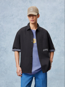 Jack Jones | Cotton Lakers NBA Collaboration Casual Shirt S/S