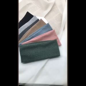 Sports Fashion Headband Wash Face Casual Hair Band Colorful Knitted Elastic Headband