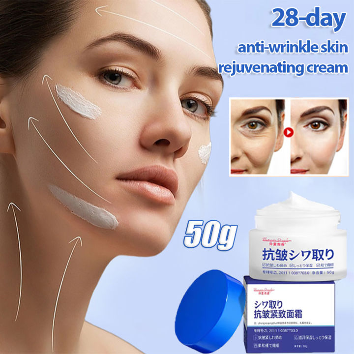 28 Days Anti wrinkle Rejuvenation Cream Japanese Rejuvenating Cream Skin Rejuvenating Cream Japanese Anti Wrinkle Cream Anti Wrinkle Skin Rejuvenating Cream Japanese Melasma Cream Original Facial