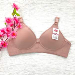 Women bra nonwired B Cup Normal push up bra(Baju dalam wanita tak ada besi)无钢铁/没有铁 B Cup 棉质女内衣