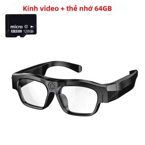 Kính Thông Minh Quay Video 4K HD Bluetooth Nghe Nhạc Không Dây Gọi Điện Mini Thể Thao Dành Cho Lái Xe Đạp Xe