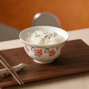 SIYUE | Microwave-safe Retro Ceramic Rice Bowl