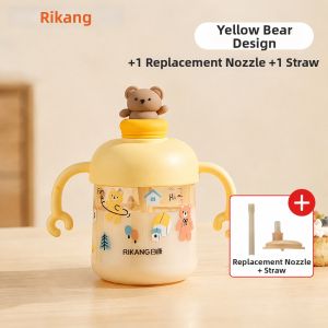 Rovco | Baby Measuring Sippy Straw Cup 1-2+ Years