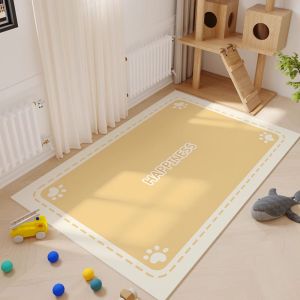 VIKAMA Waterproof Diatom Mud Pet Mats & Dog Bed Mats with Modern Minimalist Features: Dry - Wet Separation Aesthetically Nice
