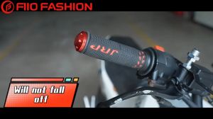 JRP Universal Original Motorcycle Handle Accessories Rubber Grip Anti slip Set Accessories Alloy Handle Grip Gifts JRP Universal Keychain and Sticker
