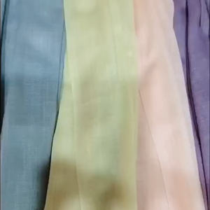 Plain Soft Cotton Scarf Bamboo Woven Tassel Hijab Scarf 180x70cm Long Shawl Muslim Women Prayer Long Muffler Wrap