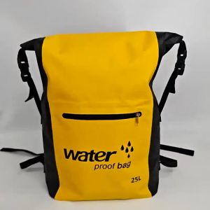25L Outdoor Waterproof Swimming Backpack Bucket Dry Sack Storage Bag Rafting Sports Kayaking Canoeing Travel Gym Bag Rafting Sports Kayaking Canoeing Travel Outdoor Bag