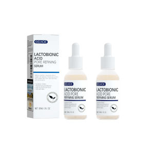 EELHOE Lactobionic Acid Pore Shrink Face Serum Skin Repair Remove Blackheads Acne Skin Care Lasting Moisturizing Korean Cosmetic