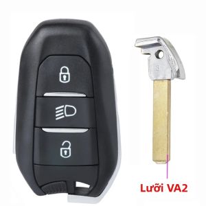 Chìa Khóa Điều Khiển Từ Xa Không Dây 3 Nút Chip OEM IM3A 433MHz A3M15 4A Chính Hãng Cho Peugeot 5008 508 307 308 3008 Opel Citroen DS