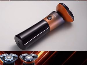Exclusive Mens Magnetic Razor - shaver IPX6 Waterproof 2in1 Wet/Dry Shaving/ 60-day ultra-long battery life 1.5 hoursFast Charge /LED display with smart reminder function - FK-379