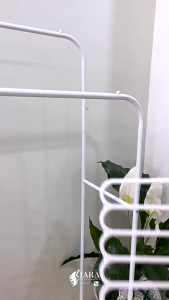 KIARA HOUSEWARE Gantungan Hijab Susun Gantungan Jilbab Hanger Pakaian Celana Isi 6pcs