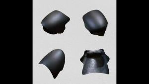 Warna Hitam Doff Kepala Buta Batok Motor Nouvo Dash