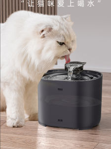 Automatic Silent Water Fountain Pet Drinking Water Dispenser Large Capacity for Cats Intelligent Pet Feeder Cat Drinking Bowl
