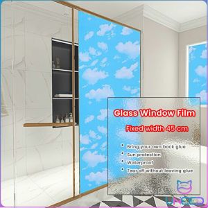 Need. Frosted Opaque Glass Window Film Shower Door Toilet Peep-proof Kitchen Paper-cut for Window Wide
