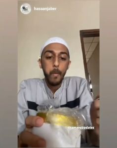 Tamareira Thamra 500Gr Kurma Plus Madu Isi Kacang Almond Kacang Mede Keju