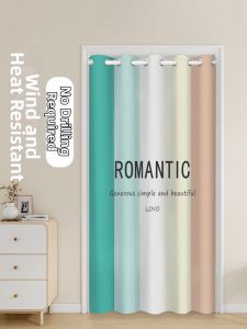 HUAJIANYU | Multipurpose Room Dividing Privacy Curtain Adjustable Rod No Drill Household