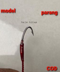 pancing belut siap pakai baja hitam model parank
