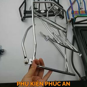 Baga trước xe Ab 125 150 đời 2013 đến nửa đầu 2022 gác baga giữa treo đồ Airblade inox 304 10ly phụ kiện air blade