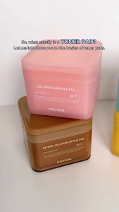 MEDIHEAL Teatree Trouble Facial Toner Pads Calming Soothing for Sensitive Acne Prone Skin 100 Pads