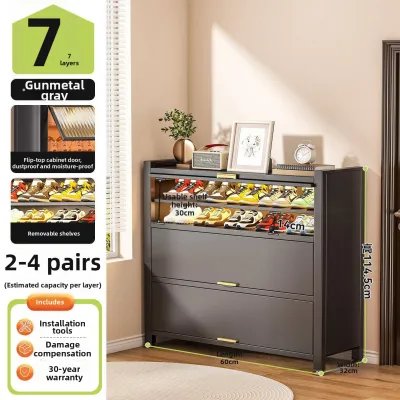 Dust-Resistant Steel Shoe Storage Cabinet