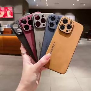 EUCAGR For Tecno Spark 20 20C POP 8 Case Luxury PU Leather Phone Case For Tecno Spark GO 2024 Back Cover Matte Full Protection