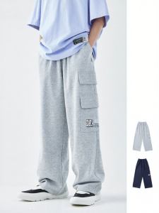 LANQISHUI | Summer Leisure Embroidered Drawstring Trousers