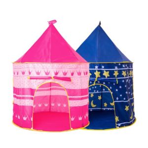 Kids Tent Toy Princess Playhouse - Toddler Play House Pink Castle for Kid Children Girls Boys Baby Indoor & Outdoor Toys Foldable Playhouses Tents with Carry Case Great Birthday Gift