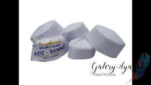 Peci Adzikro Putih Tinggi 7 dan 8 Termurah