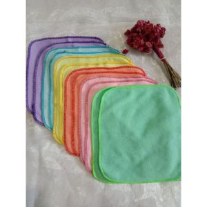 SAPU TANGAN SISIR KECIL HANDUK SAPUTANGAN 19x19cm 1Lusin(12pcs)/LAP WAJAH WASLAP SAPU TANGAN HANDUK KECIL SAPUTANGAN SISIR JUAL HARGA GROSIR