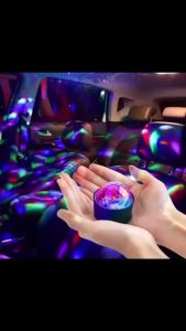 D33 Portable DJ Lights USB Rechargeable Mini RGB LED Disco DJ Ball Lamp Light for Car or Party