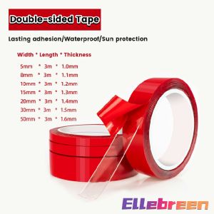 1 Roll of Double Sided Super Sticky Tape Length 300cm Waterfroof Adhesive Tape