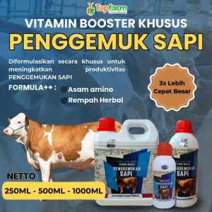 Vitamin Penggemuk Sapi / Obat Penggemuk Sapi / Obat Penggemuk Sapi Super Cepat / Vitamin Ternak Penggemuk sapi / Vitamin Herbal Khusus Penggemuk Sapi / Asam Amino Untuk Penggemuk Sapi