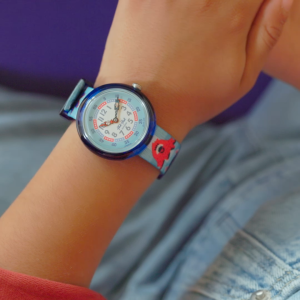 Flik Flak Fear Me Not! (FBNP251) Blue RECYCLED PET Kids Watch