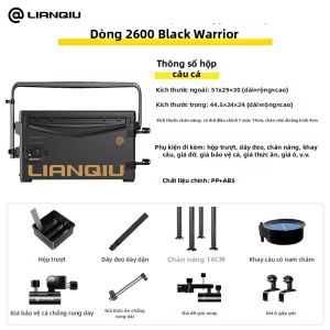 LIANQIU |Bộ Dụng Cụ Câu Cá Siêu Nhẹ Không Cần Lắp Đặt