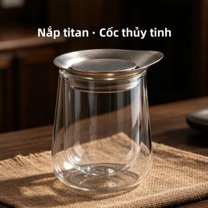 XINLONGTANG | Ấm Pha Trà Chống Nhiệt Bằng Kính Borosilicate Mới