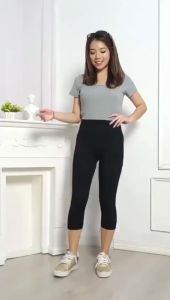 LEGGING 7/8 POLOS IMPORT / LEJING AEROBIC / CELANA LEGGING SEBETIS / LEGING SENAM