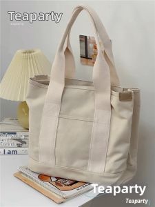 KDMILD | Minimalist Casual Canvas Bag Large Capacity Tote