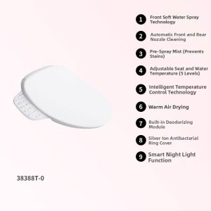 Kohler | Smart Pre-rinsing Self-cleaning Heated Toilet Seat
