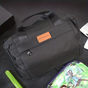 FIREDOG กระเป๋ากันกลิ่นกลิ่นขนาดใหญ่ เคส กระเป๋าเก็บของมีซับในคาร์บอน